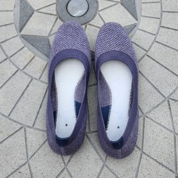 Allbirds Tree Breezer Rugged Purple Ballet Flats 10.5W - Picture 8 of 14